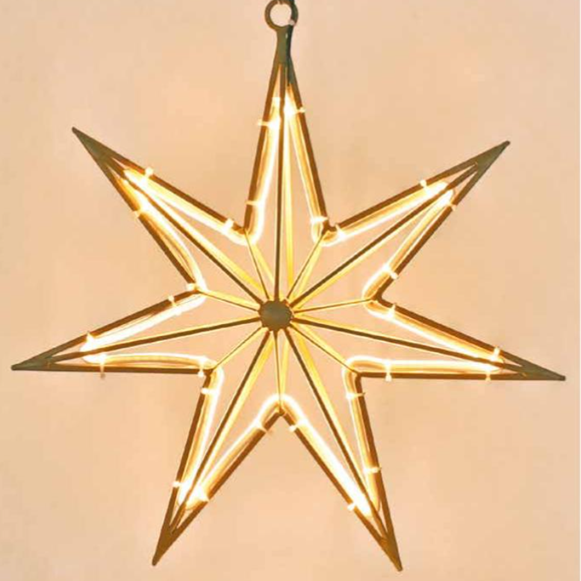 Suspension étoile néon flex- 24V